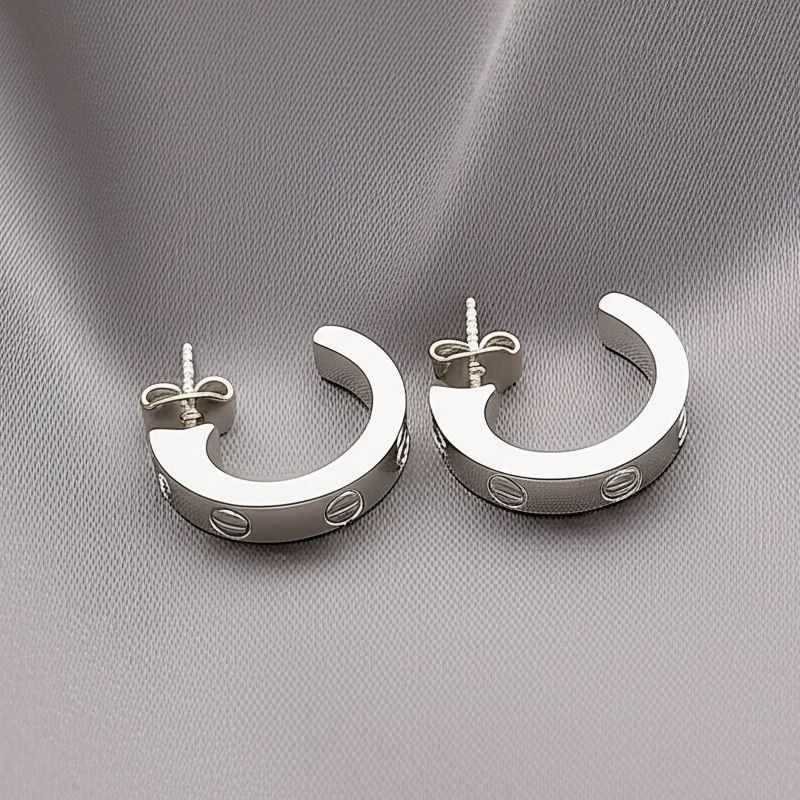 Серьги из титановой стали 1J12046CJJ