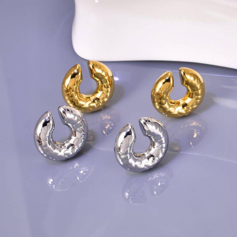 Серьги сталь CJH14867