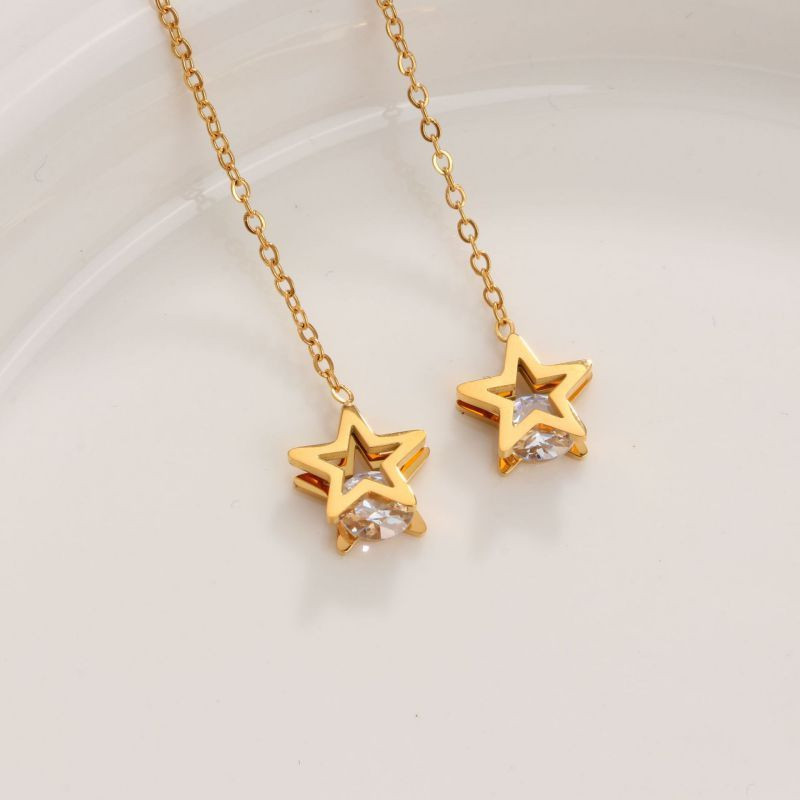 Серьги сталь CJH32660 Серьги сталь CJH32660