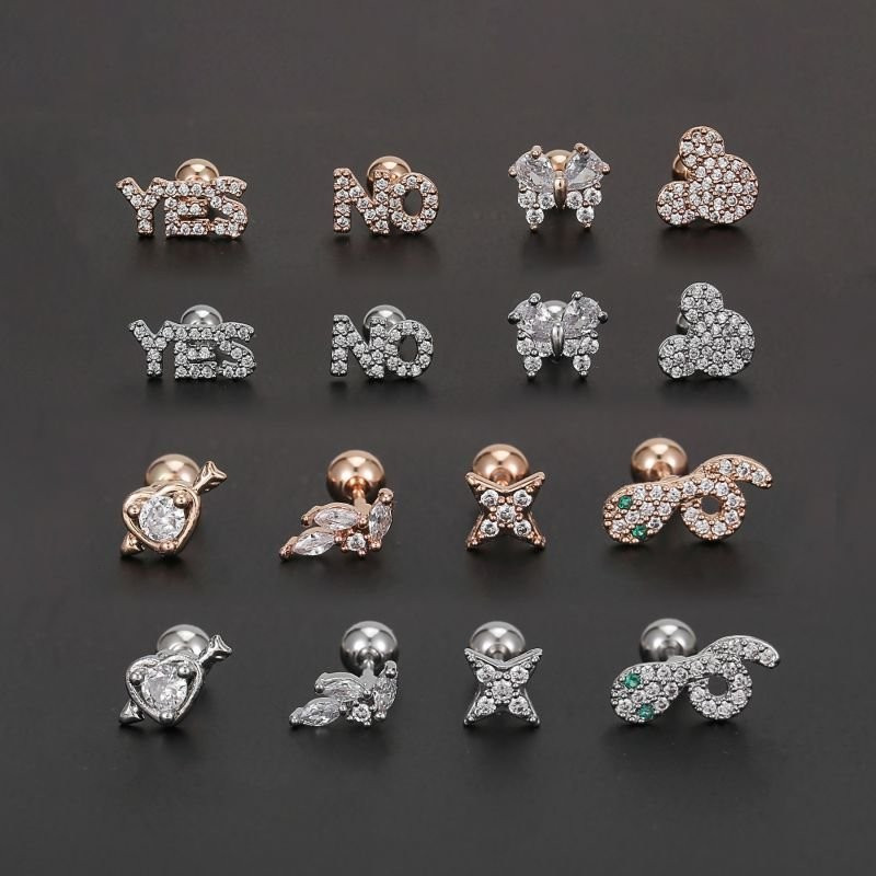 Пирсинг в уши CJE09428