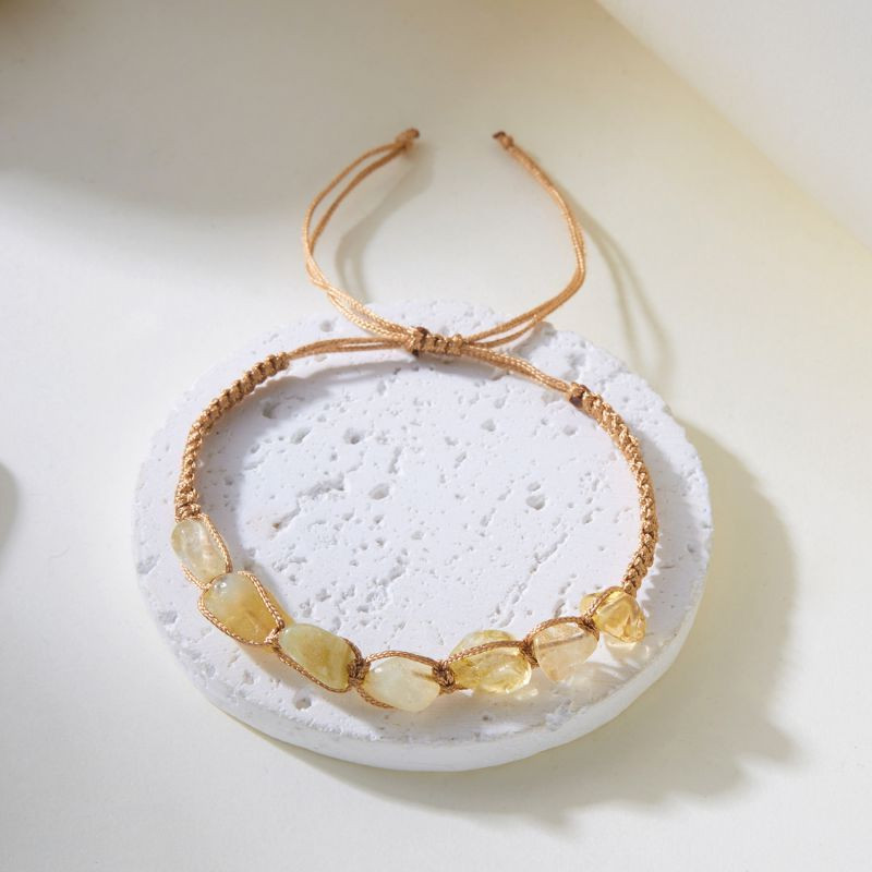 Браслет из разноцветных полупрозрачных камней CJT11377