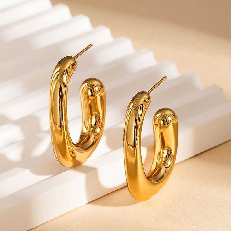 Серьги сталь CJN43138 Серьги сталь CJN43138