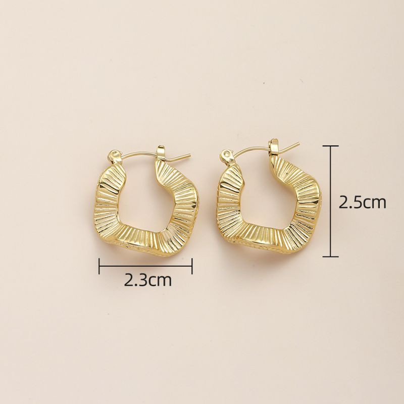 Серьги сталь CJL32390 Серьги сталь CJL32390