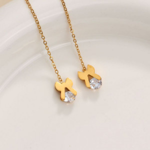 Серьги сталь CJH32664 Серьги сталь CJH32664