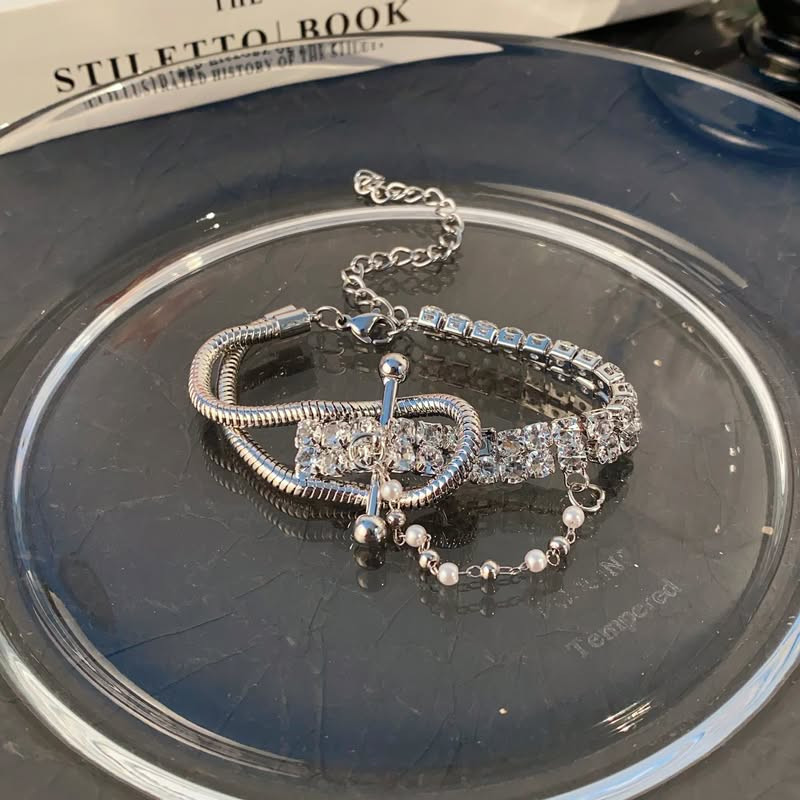 Браслет ювелирный сплав 1J11649CJJ Браслет ювелирный сплав 1J11649CJJ