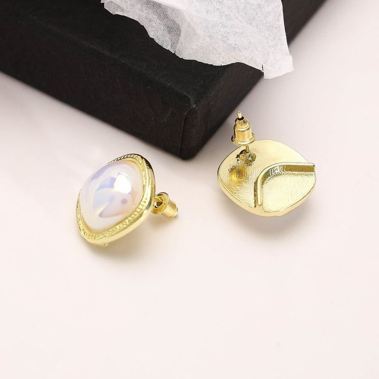 Серьги ювелирный сплав с серебряным гвоздиком J10394CJJ Серьги ювелирный сплав с серебряным гвоздиком J10394CJJ