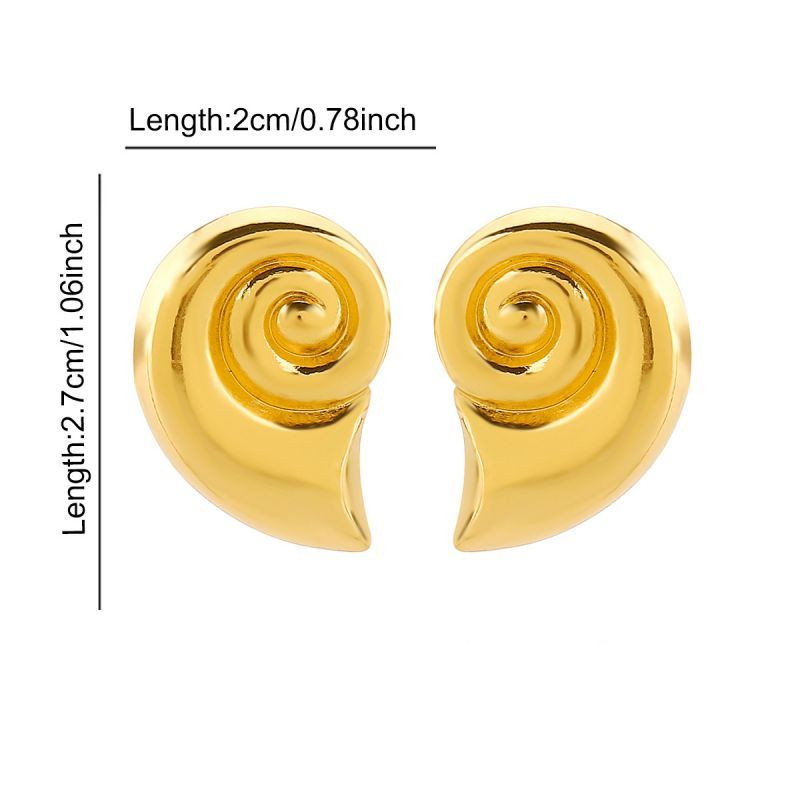 Элегантные пусеты Переплетенный узел CJL32231