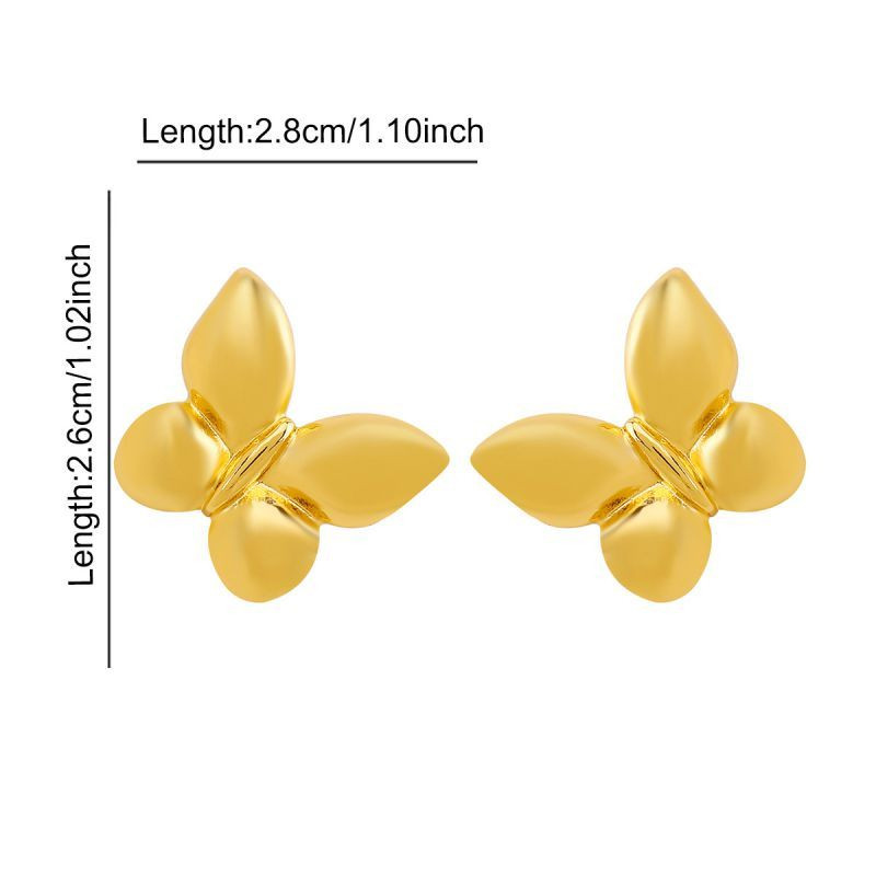 Элегантные пусеты Переплетенный узел CJL32231