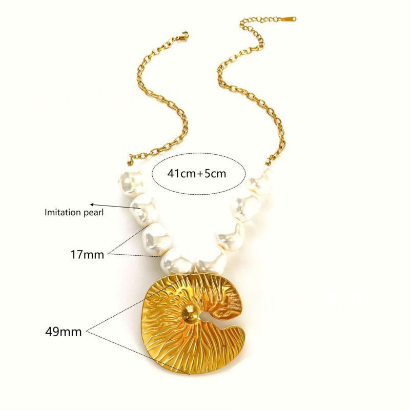 Колье из стали CJN34940