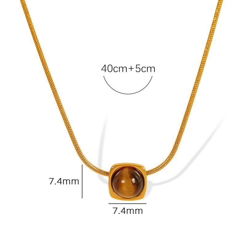 Колье из стали CJM19098