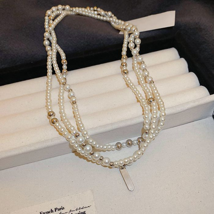 Бусы многослойные 11647CJJ Бусы многослойные 11647CJJ