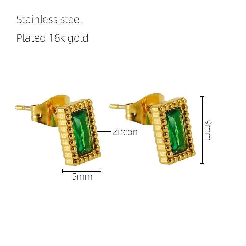 Серьги сталь M95380