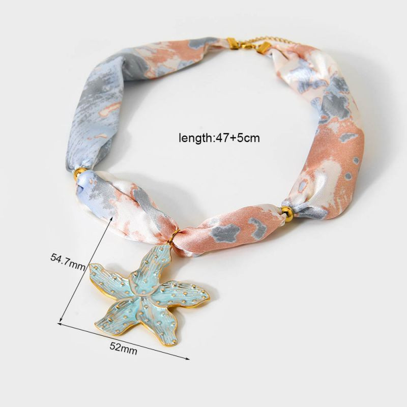 Колье из стали CJP49639