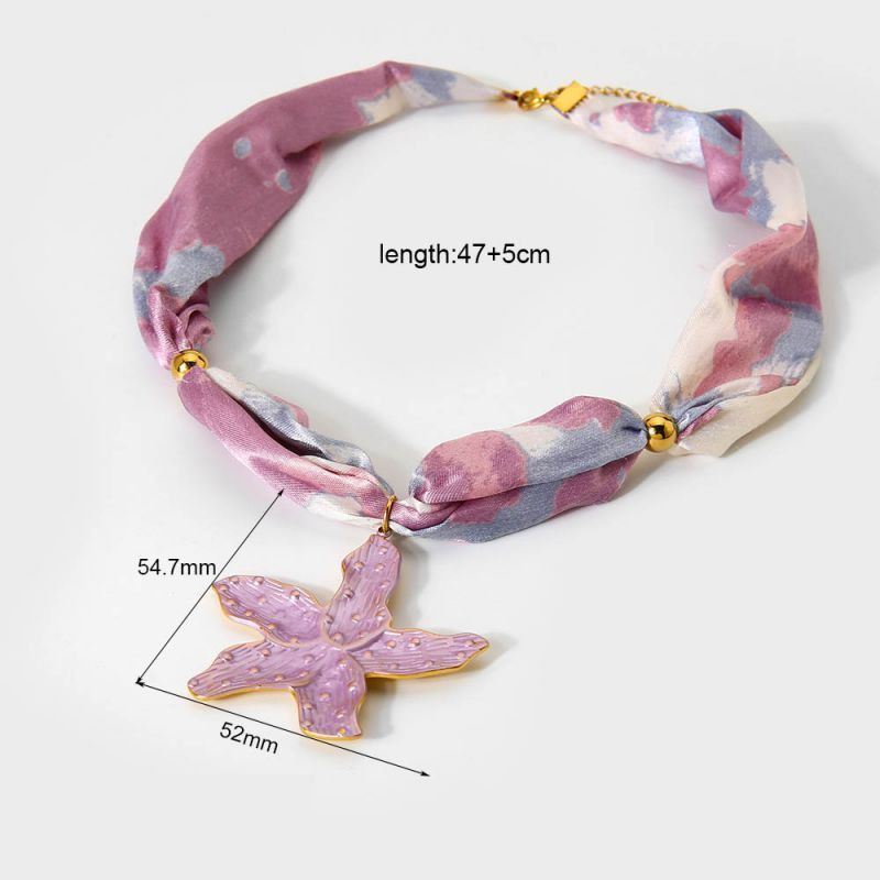 Колье из стали CJP49639