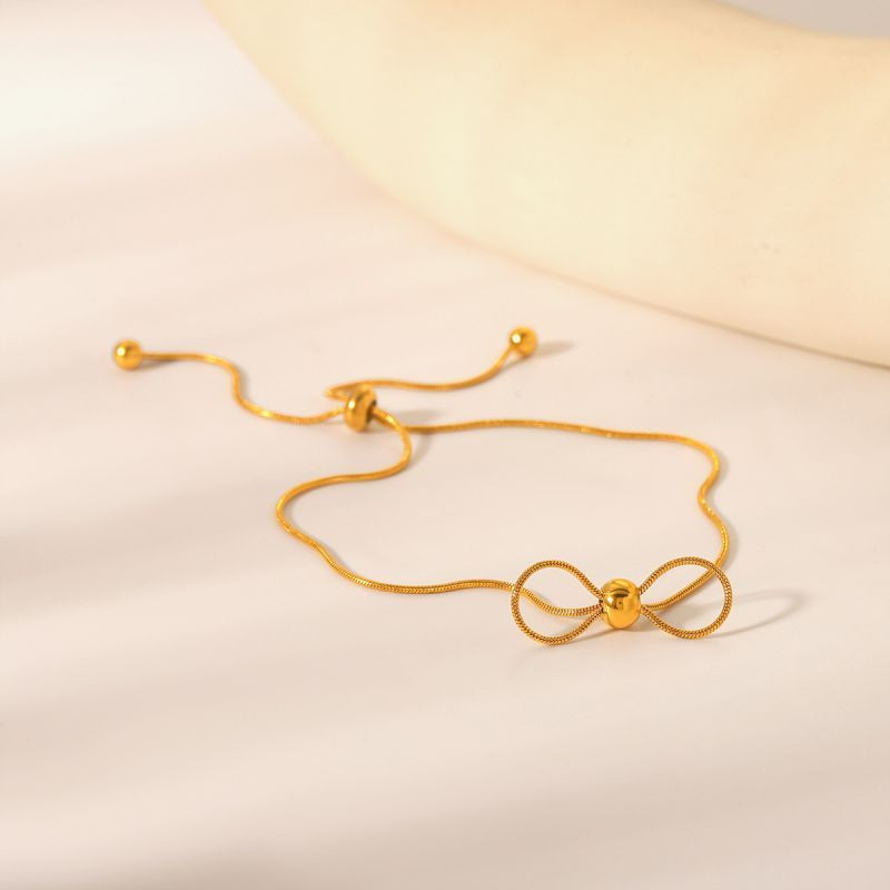 Браслет изящный с центральным элементом в форме банта CJL78792