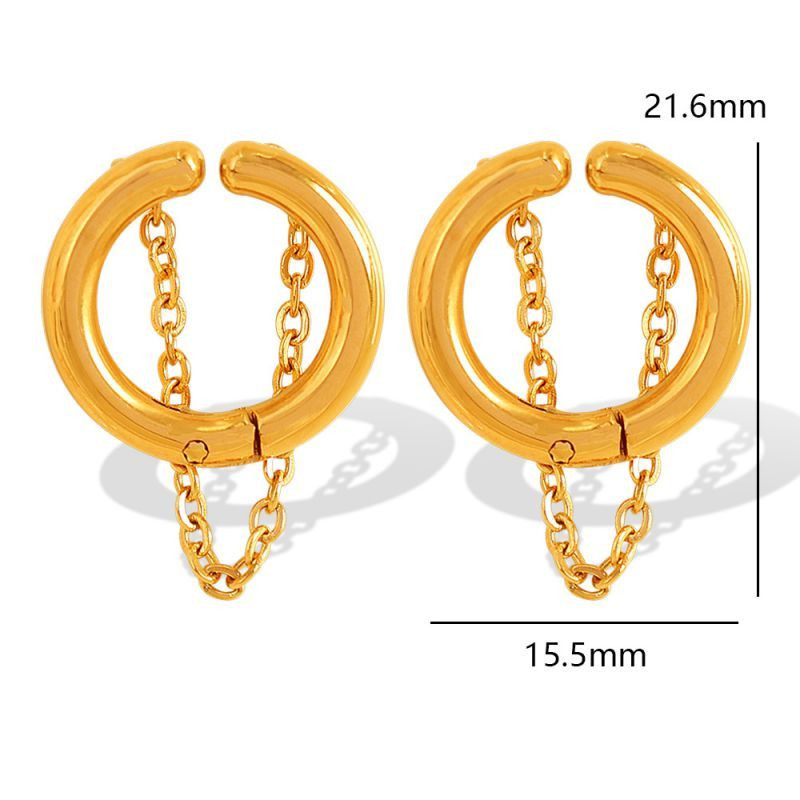 Серьги сталь CJL91134 Серьги сталь CJL91134