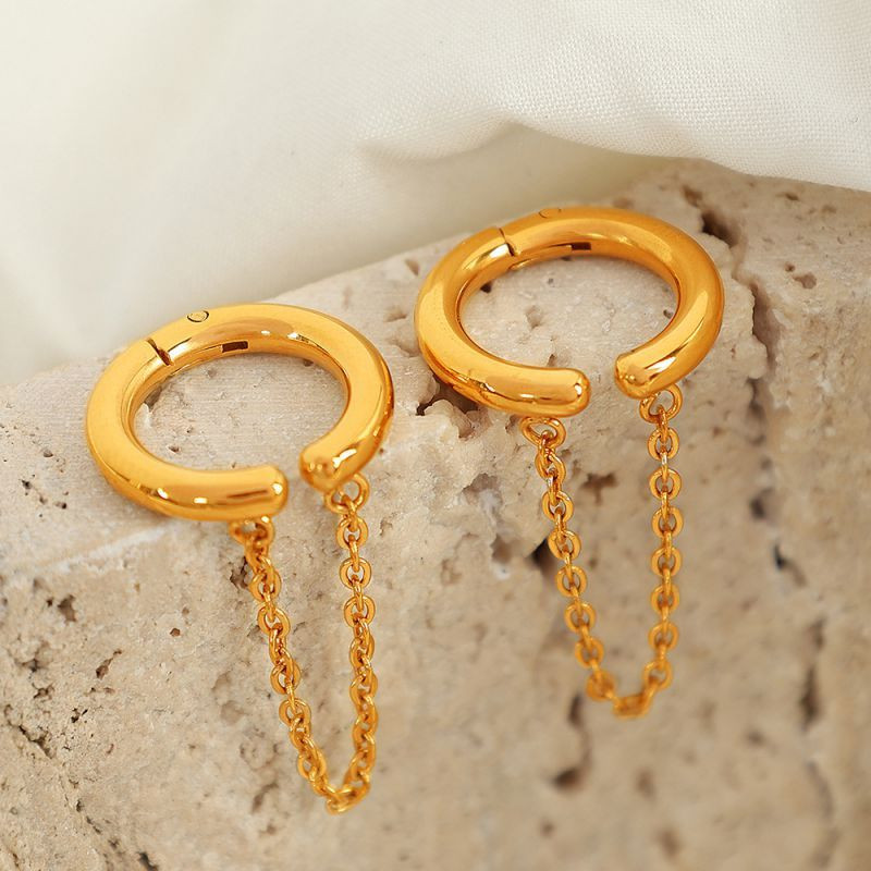 Серьги сталь CJL91134 Серьги сталь CJL91134