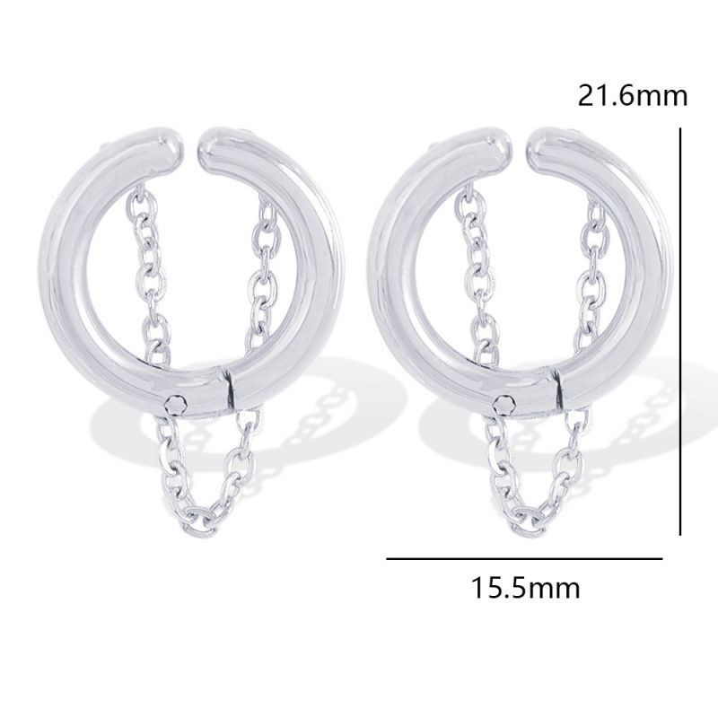 Серьги сталь CJL91134 Серьги сталь CJL91134