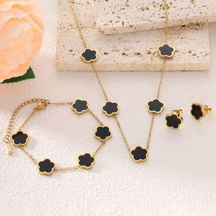 Стальной комплект бижутерии CJM70507 Стальной комплект бижутерии CJM70507