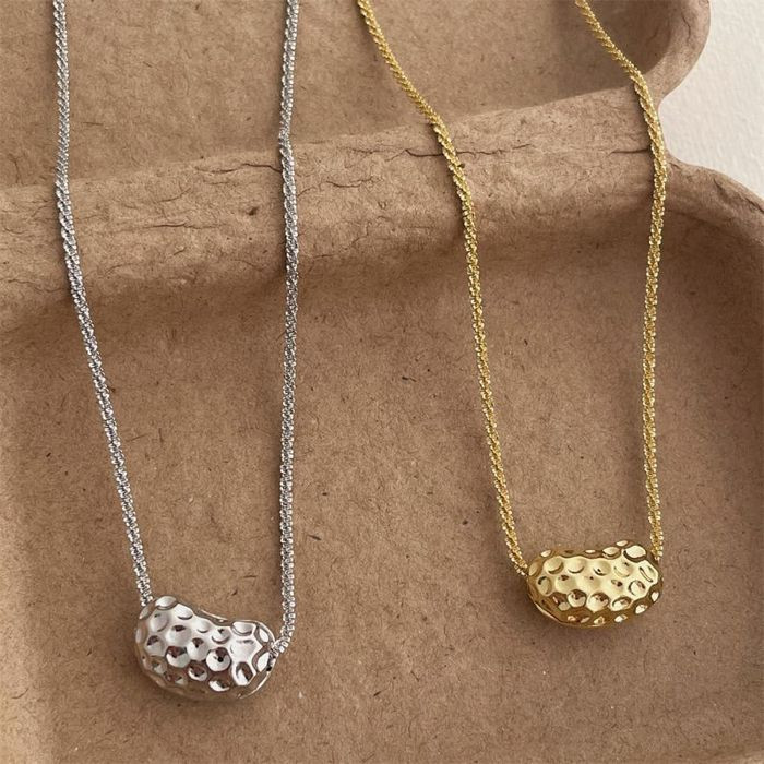 Золотистая цепочка с миниатюрной подвеской в форме бочонка CJL14759