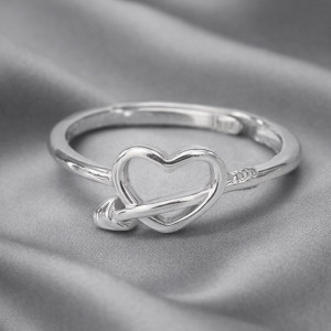 Кольцо сердце ювелирный сплав 1J12337CJJ Кольцо сердце ювелирный сплав 1J12337CJJ