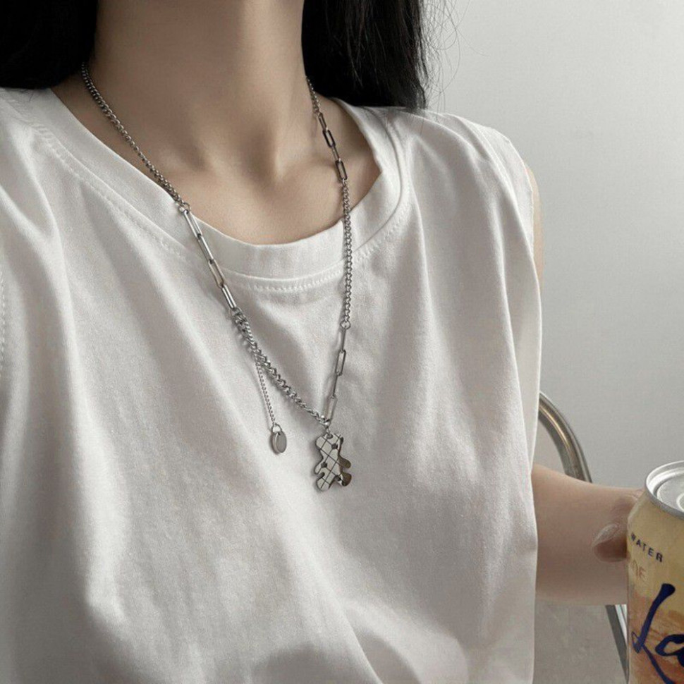 Колье из стали CJH78409 Колье из стали CJH78409