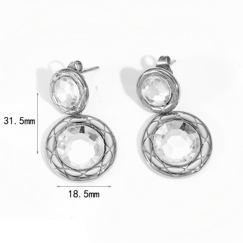 Серьги сталь CJP75949