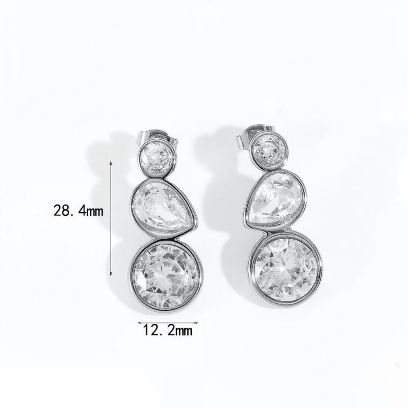 Серьги сталь CJP75949