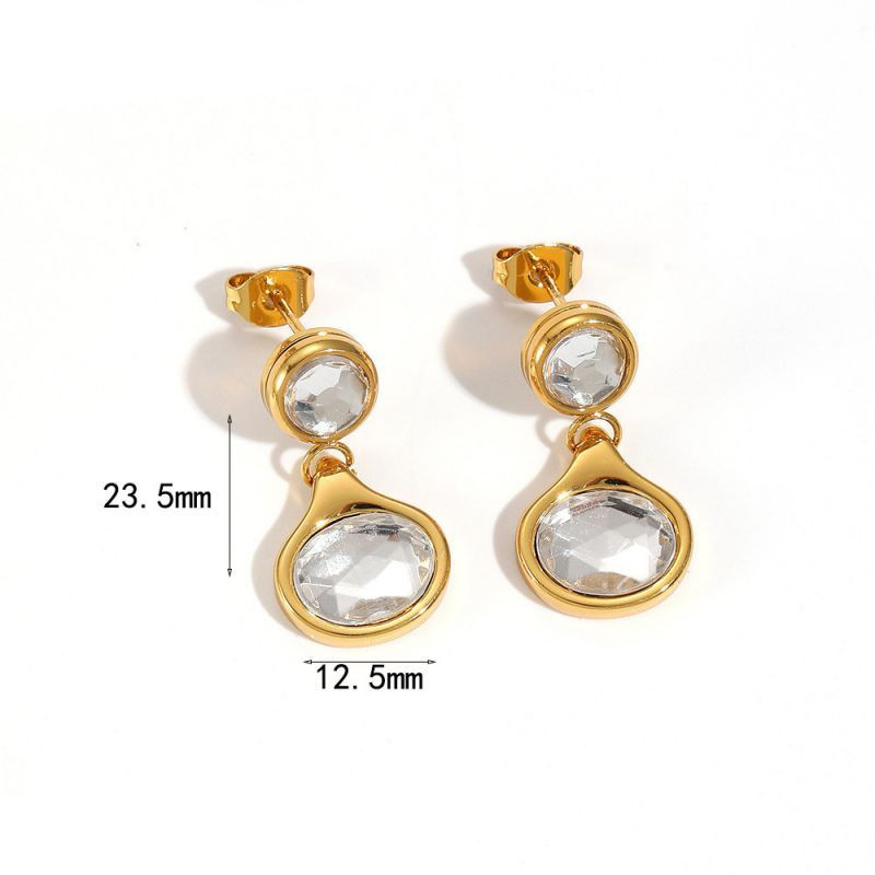 Серьги сталь CJP75949