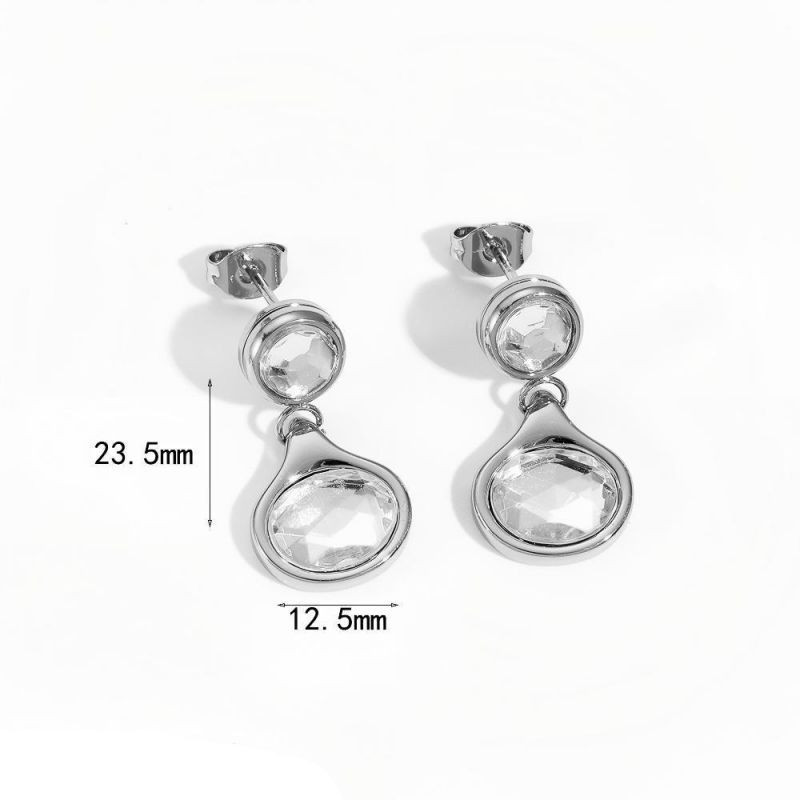 Серьги-пусеты Геометрические с жемчугом CJP75949