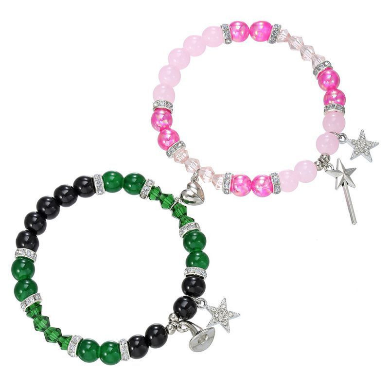 Парные браслеты нежная привязанность с мини-подвесками CJK81850