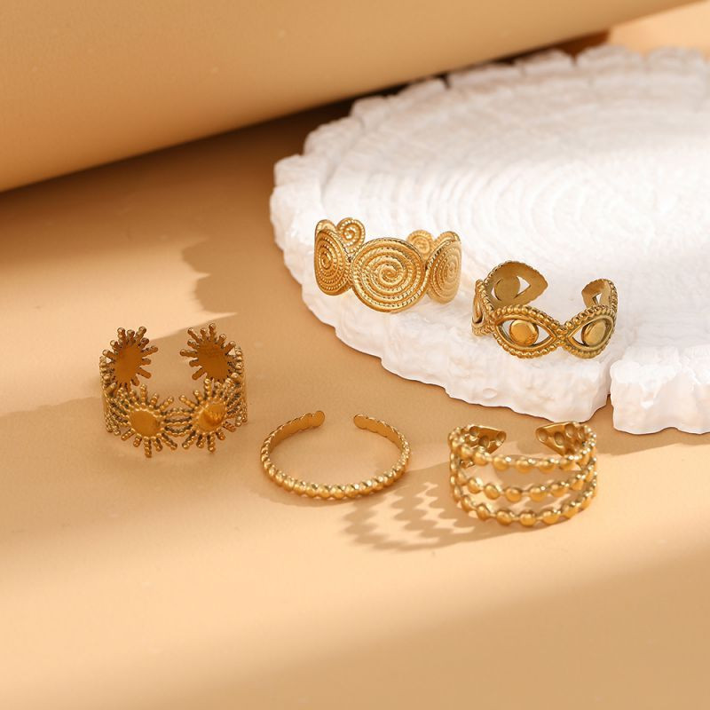 Стальной комплект бижутерии CJQ18921 Стальной комплект бижутерии CJQ18921