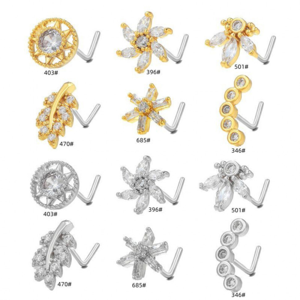 Пирсинг в нос CJH92263