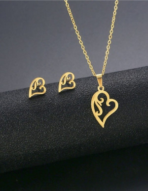 Комплект бижутерии сталь G22345