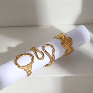 Стальной комплект бижутерии CJQ18923