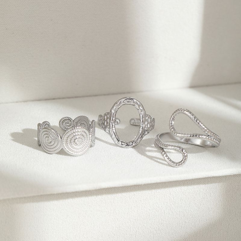 Стальной комплект бижутерии CJQ18923 Стальной комплект бижутерии CJQ18923