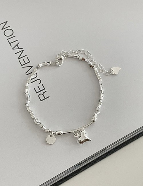 Браслет с геометрическими подвесками и шариками R86933