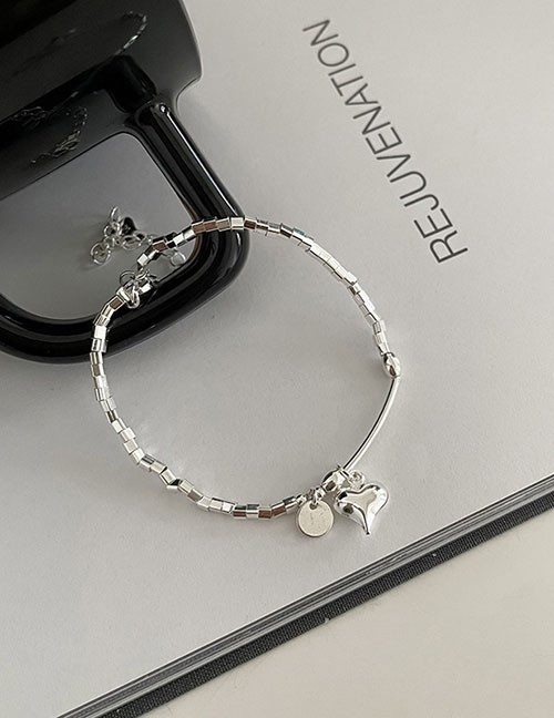 Браслет с геометрическими подвесками и шариками R86933