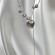Изысканный лариат с подвеской в форме сердца и жемчугом J10972CJJ Изысканный лариат с подвеской в форме сердца и жемчугом J10972CJJ