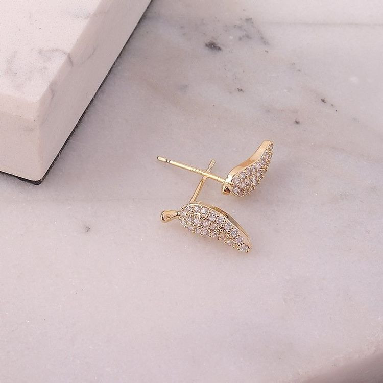 Серьги медь с напылением золотом J10711CJJ Серьги медь с напылением золотом J10711CJJ