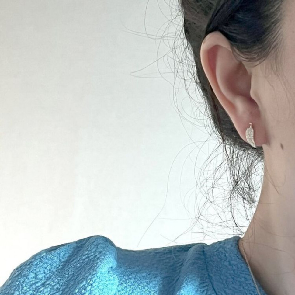 Серьги медь с напылением золотом J10711CJJ Серьги медь с напылением золотом J10711CJJ