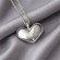 Цепочка с кулоном сердце ювелирный сплав 1J12392_1CJJ