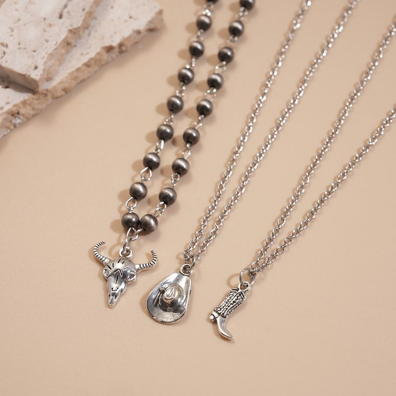 Многослойная цепочка из сплава с этническими подвесками 1J11846CJJ