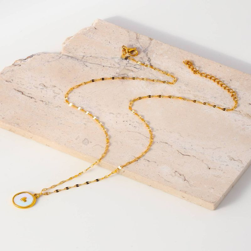 Колье из стали CJL32385