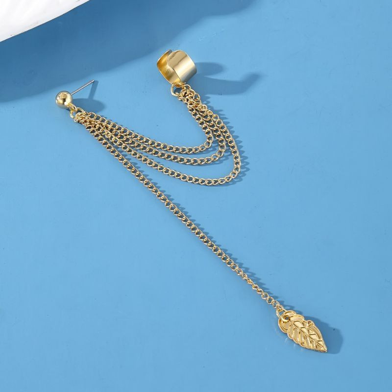 Кафф с каскадом цепей и пером CJH63196