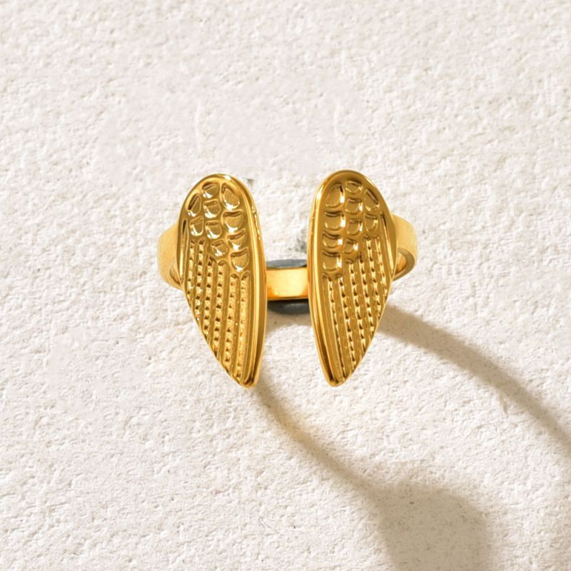 Разомкнутое кольцо в форме крыльев насекомого CJQ17689