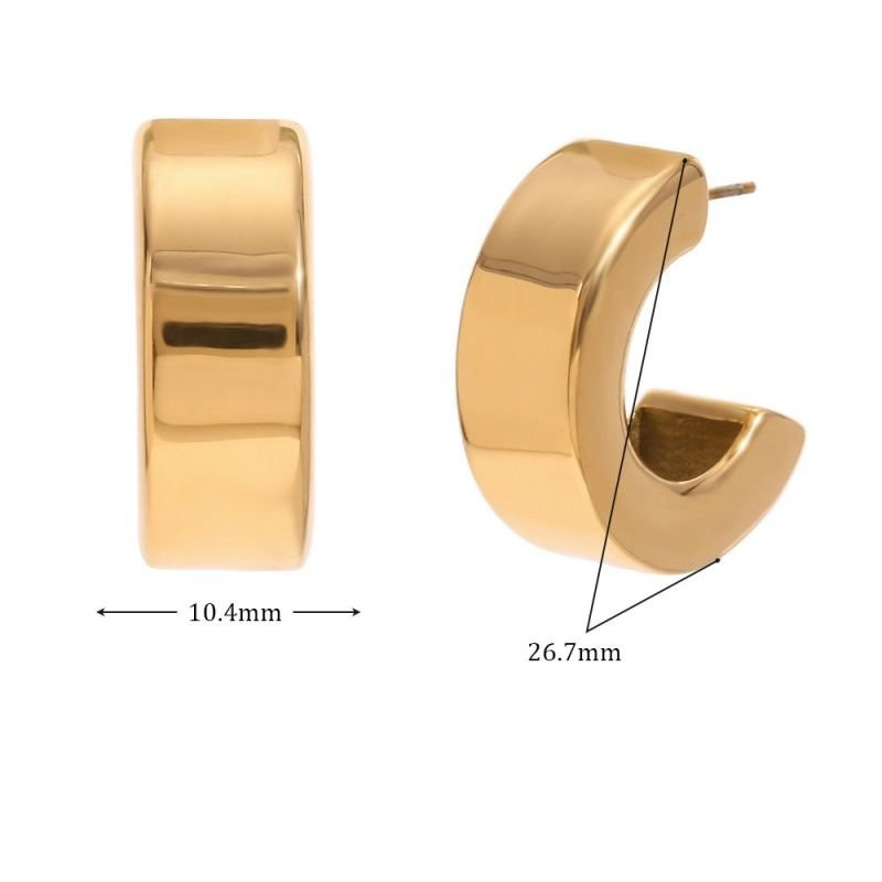 Серьги сталь CJD98929