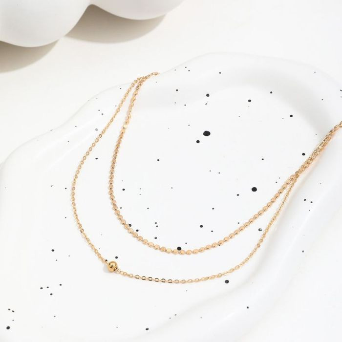 Двойная тонкая цепочка с миниатюрным кристаллом CJM59723