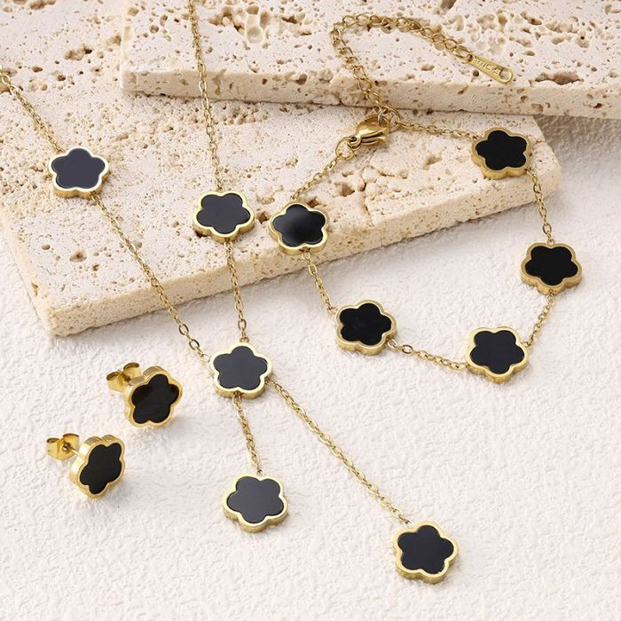 Стальной комплект бижутерии CJM70517 Стальной комплект бижутерии CJM70517