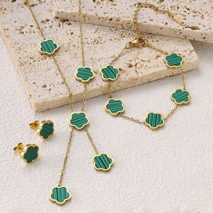 Стальной комплект бижутерии CJM70517 Стальной комплект бижутерии CJM70517